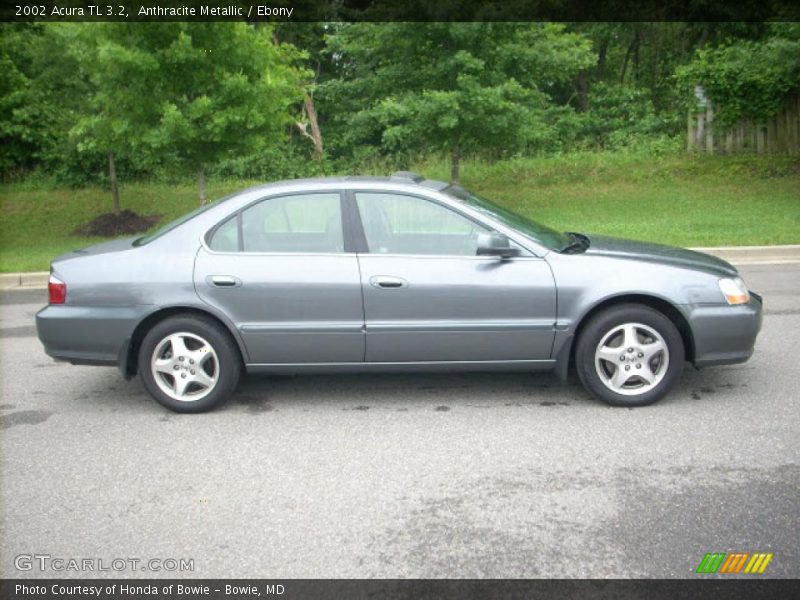 Anthracite Metallic / Ebony 2002 Acura TL 3.2