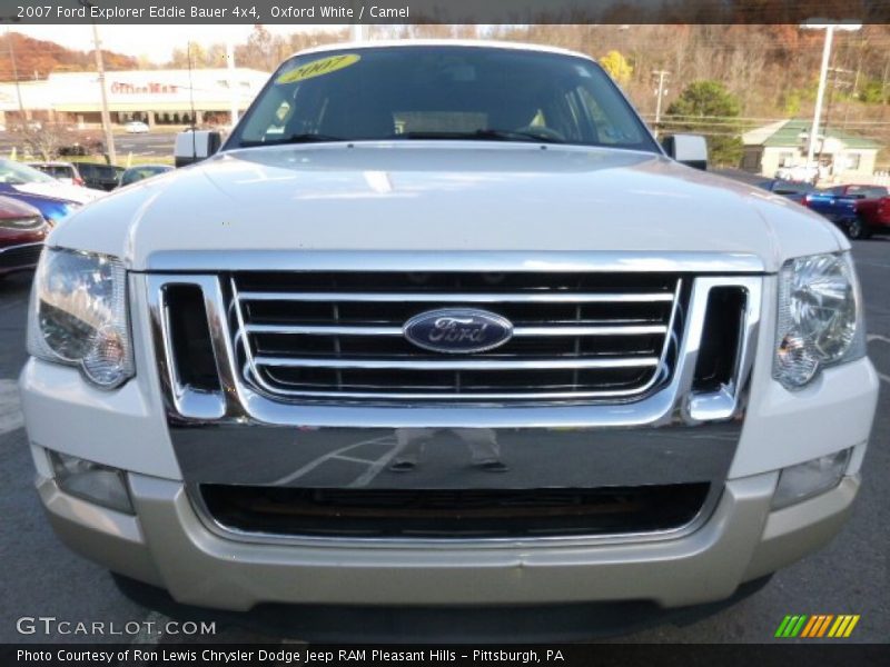 Oxford White / Camel 2007 Ford Explorer Eddie Bauer 4x4