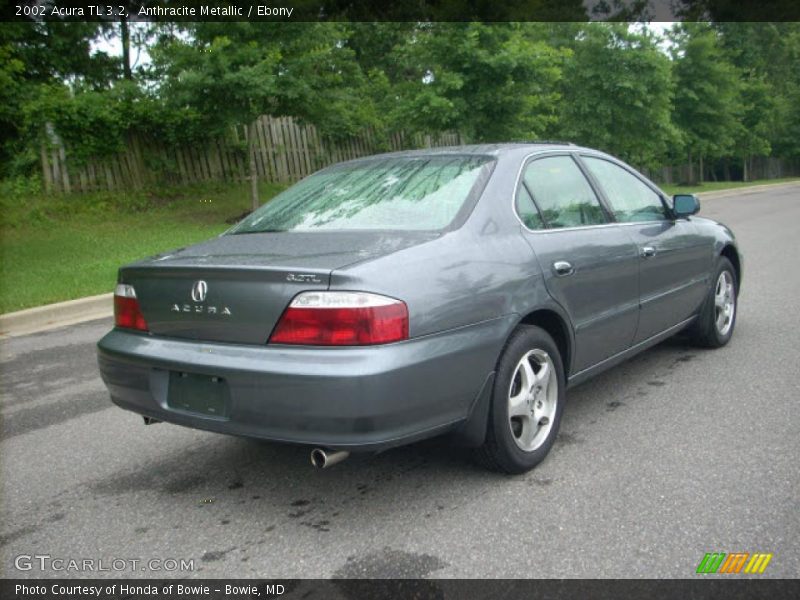 Anthracite Metallic / Ebony 2002 Acura TL 3.2
