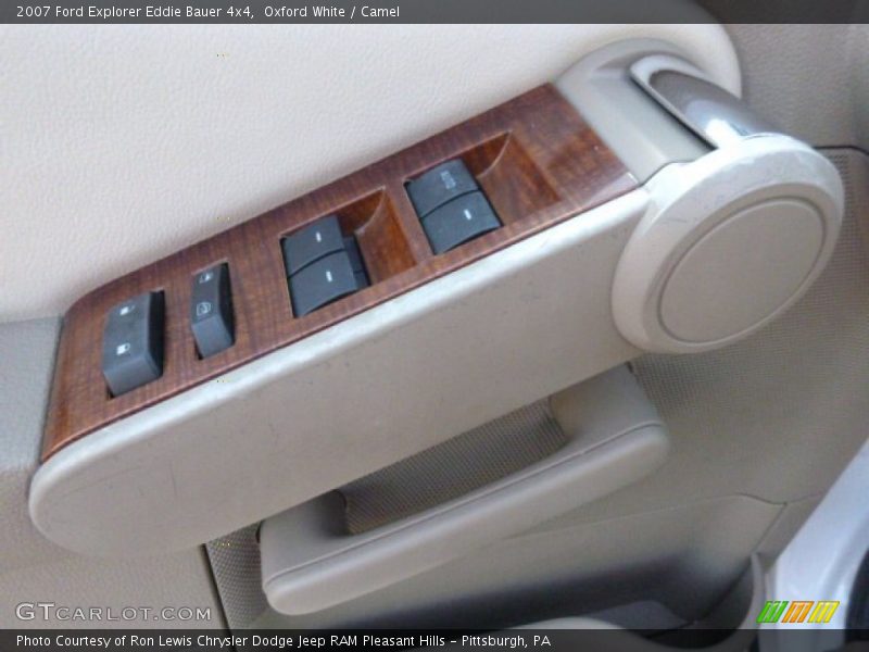 Oxford White / Camel 2007 Ford Explorer Eddie Bauer 4x4