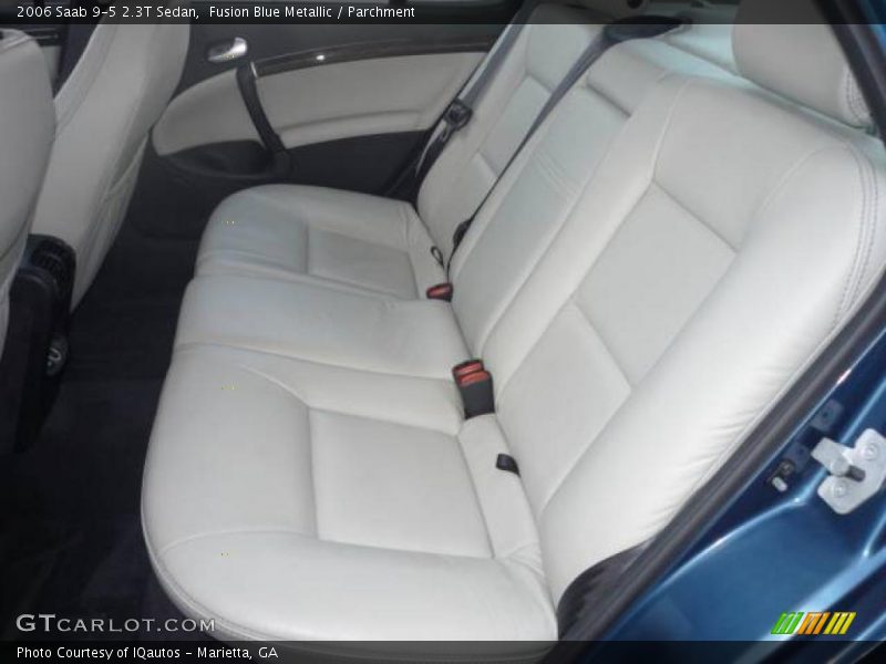 Fusion Blue Metallic / Parchment 2006 Saab 9-5 2.3T Sedan