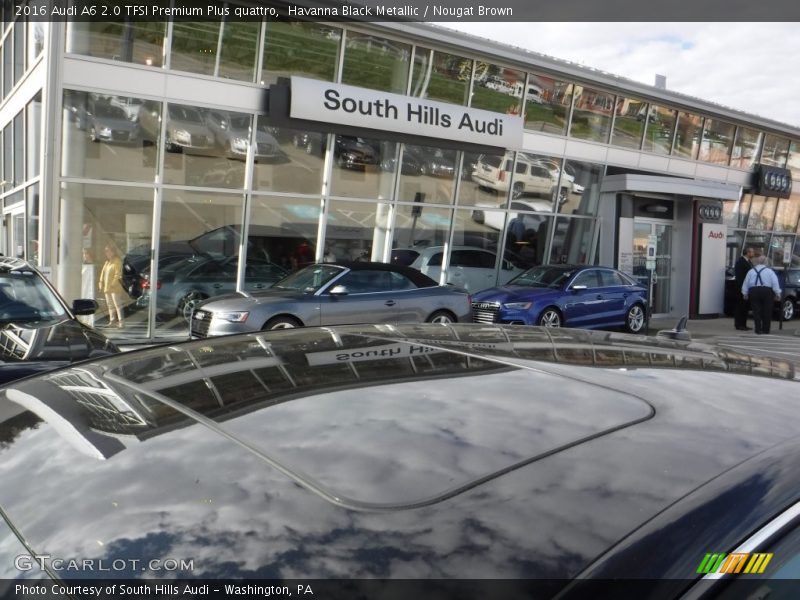 Havanna Black Metallic / Nougat Brown 2016 Audi A6 2.0 TFSI Premium Plus quattro