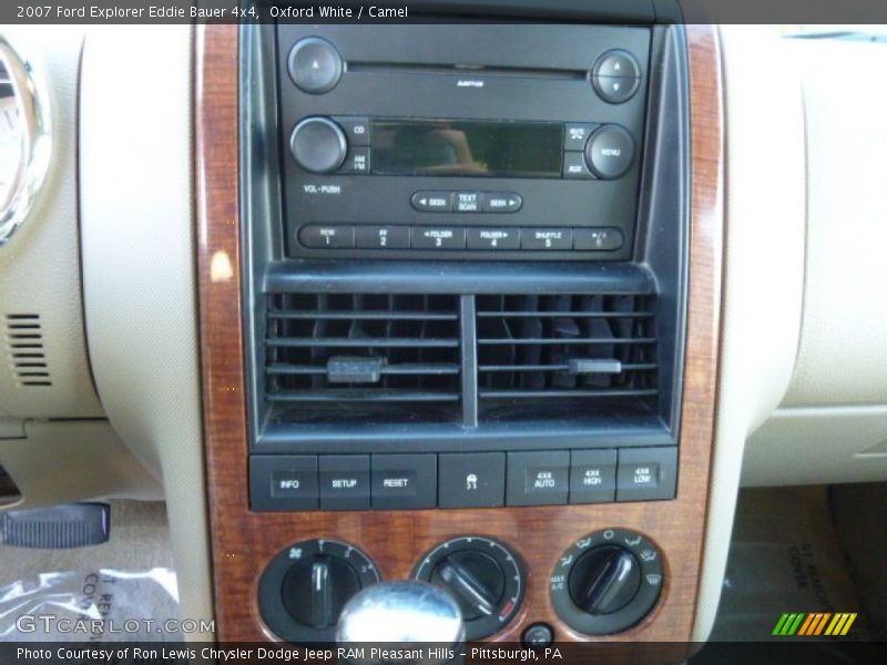 Oxford White / Camel 2007 Ford Explorer Eddie Bauer 4x4