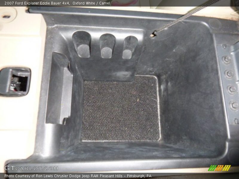 Oxford White / Camel 2007 Ford Explorer Eddie Bauer 4x4