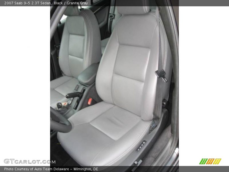 Black / Granite Gray 2007 Saab 9-5 2.3T Sedan