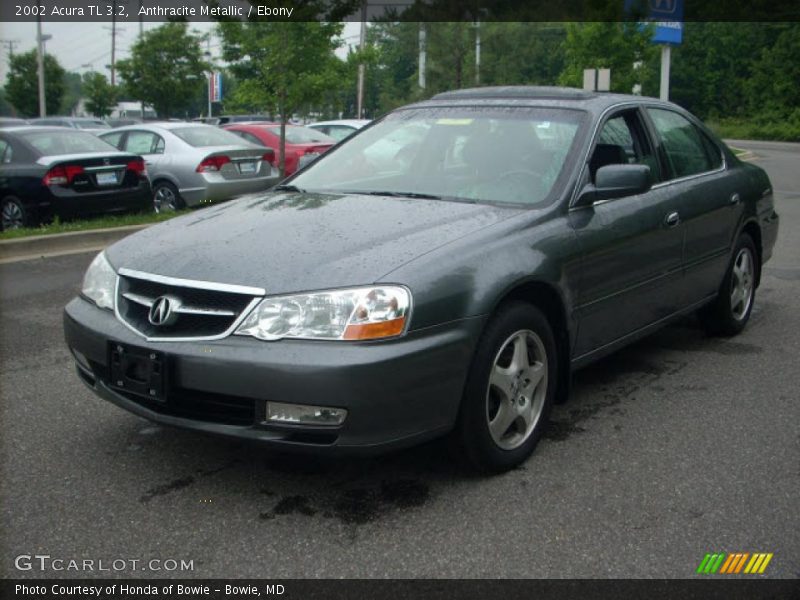 Anthracite Metallic / Ebony 2002 Acura TL 3.2