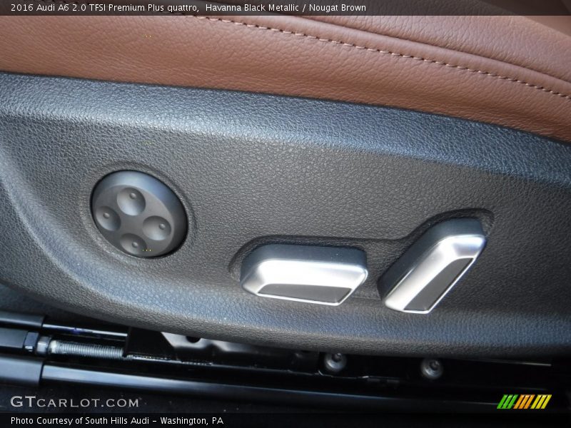 Havanna Black Metallic / Nougat Brown 2016 Audi A6 2.0 TFSI Premium Plus quattro