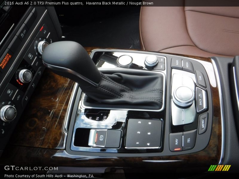 Havanna Black Metallic / Nougat Brown 2016 Audi A6 2.0 TFSI Premium Plus quattro