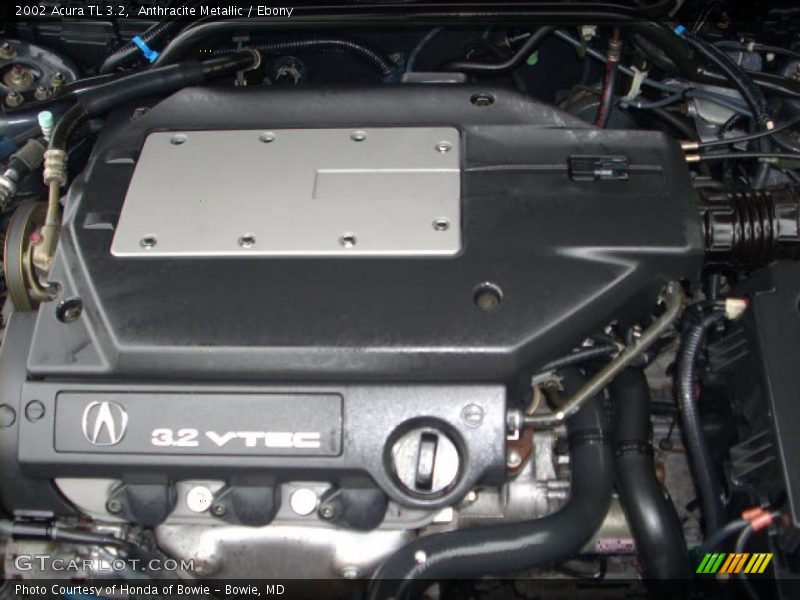 Anthracite Metallic / Ebony 2002 Acura TL 3.2