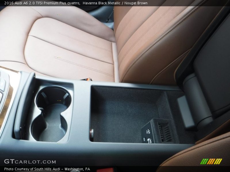 Havanna Black Metallic / Nougat Brown 2016 Audi A6 2.0 TFSI Premium Plus quattro