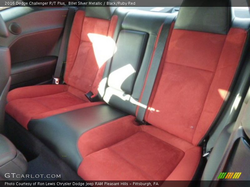 Rear Seat of 2016 Challenger R/T Plus