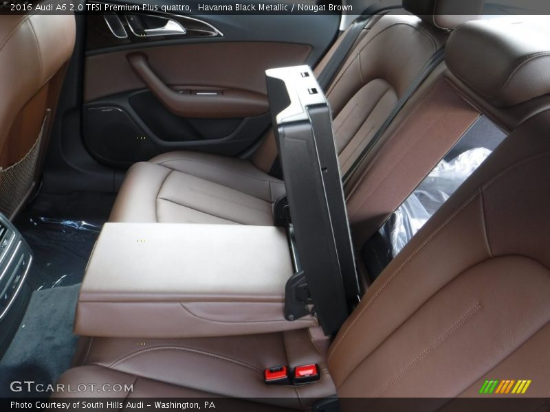 Havanna Black Metallic / Nougat Brown 2016 Audi A6 2.0 TFSI Premium Plus quattro