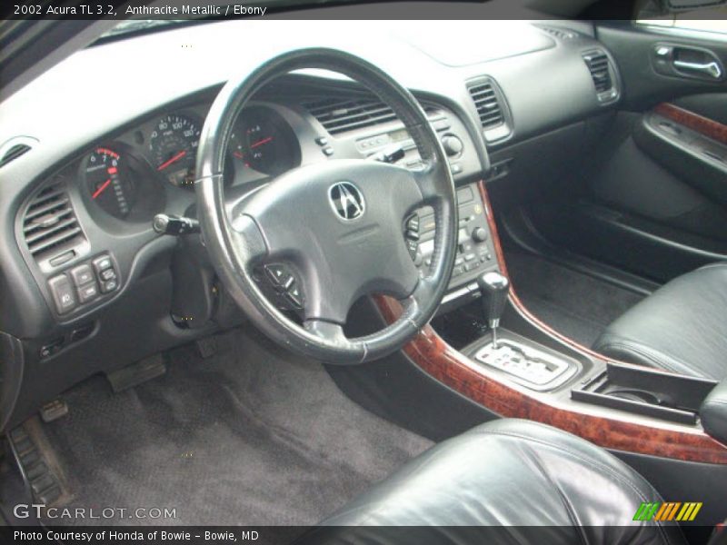Anthracite Metallic / Ebony 2002 Acura TL 3.2