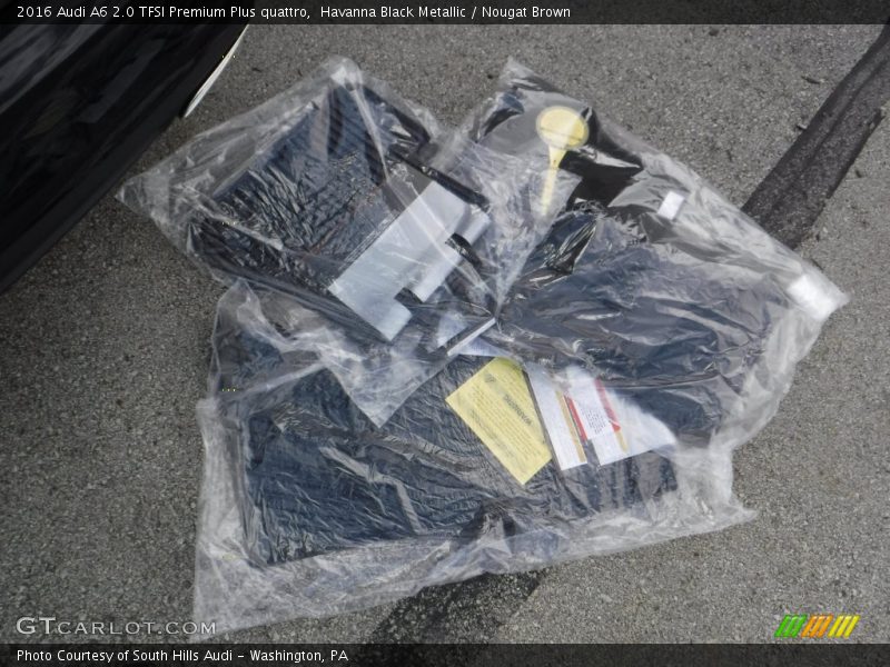 Havanna Black Metallic / Nougat Brown 2016 Audi A6 2.0 TFSI Premium Plus quattro