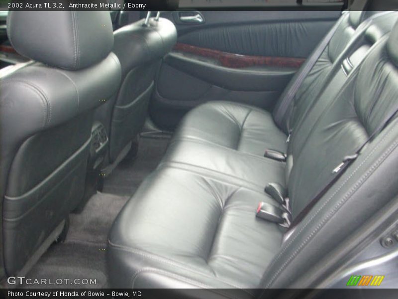 Anthracite Metallic / Ebony 2002 Acura TL 3.2