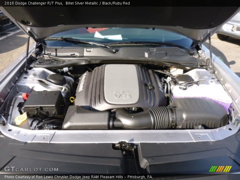  2016 Challenger R/T Plus Engine - 5.7 Liter HEMI OHV 16-Valve VVT V8