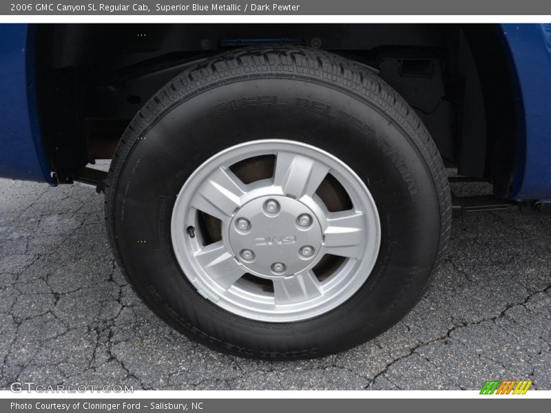 Superior Blue Metallic / Dark Pewter 2006 GMC Canyon SL Regular Cab