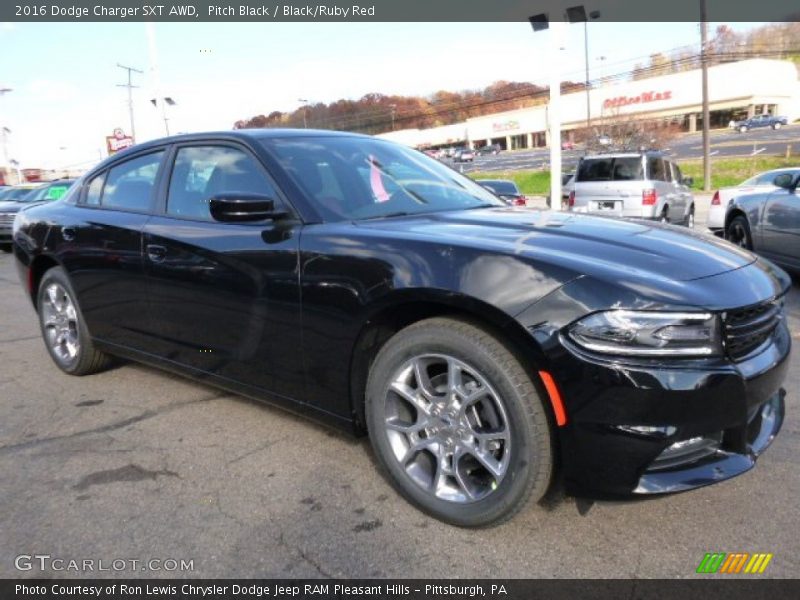 Front 3/4 View of 2016 Charger SXT AWD