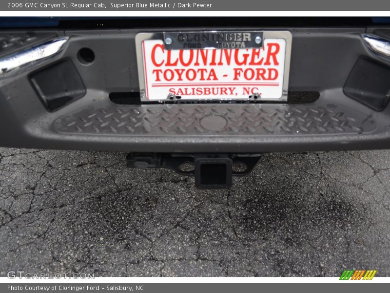 Superior Blue Metallic / Dark Pewter 2006 GMC Canyon SL Regular Cab