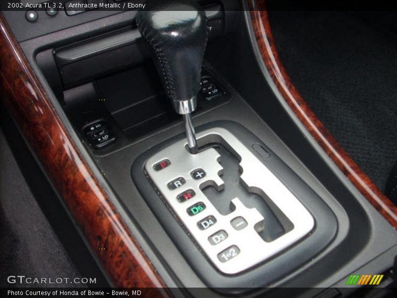 Anthracite Metallic / Ebony 2002 Acura TL 3.2
