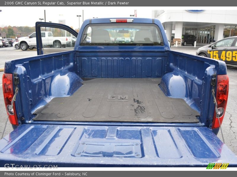 Superior Blue Metallic / Dark Pewter 2006 GMC Canyon SL Regular Cab