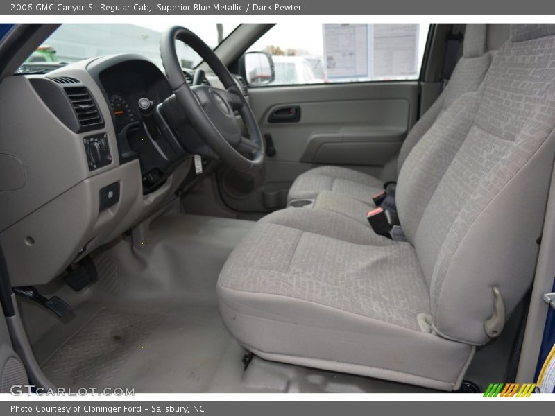 Superior Blue Metallic / Dark Pewter 2006 GMC Canyon SL Regular Cab