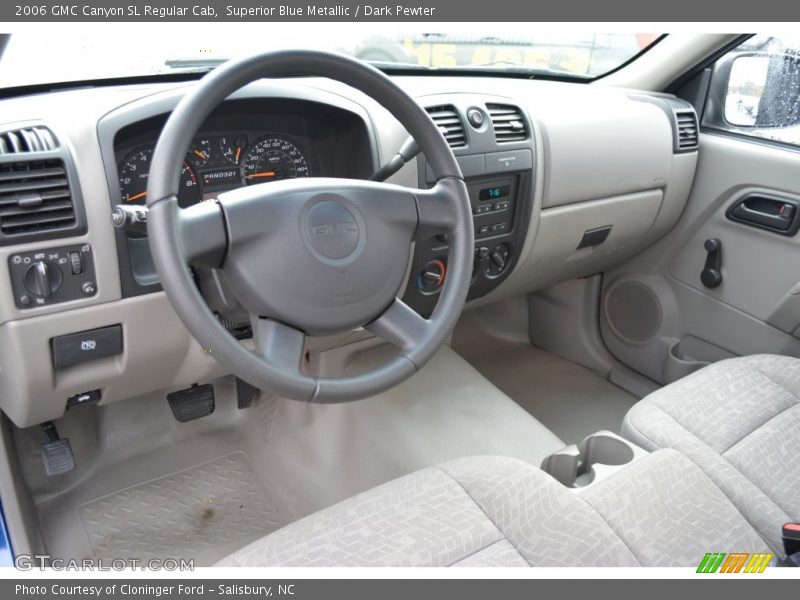 Superior Blue Metallic / Dark Pewter 2006 GMC Canyon SL Regular Cab
