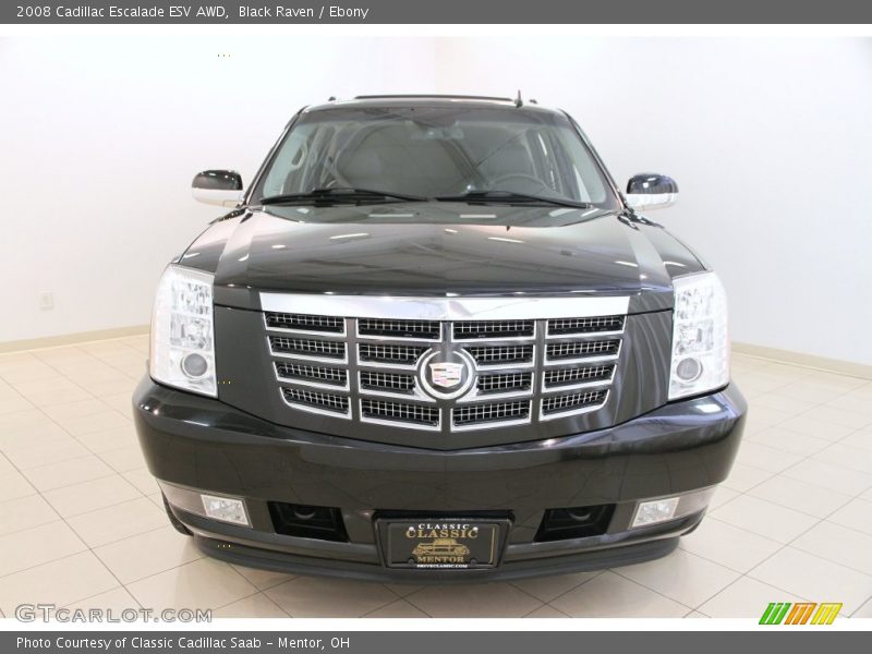 Black Raven / Ebony 2008 Cadillac Escalade ESV AWD