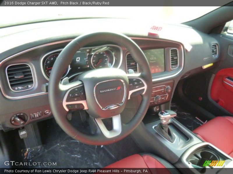 Dashboard of 2016 Charger SXT AWD