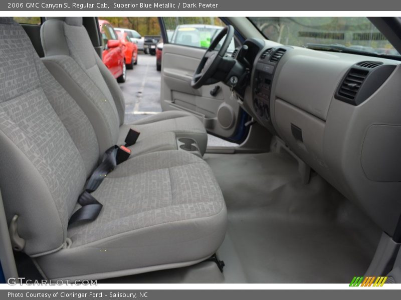 Superior Blue Metallic / Dark Pewter 2006 GMC Canyon SL Regular Cab