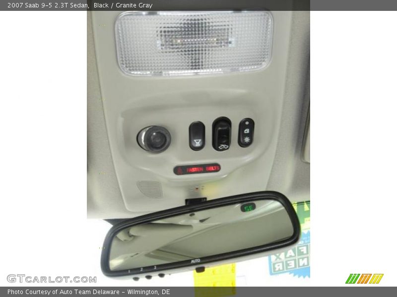Black / Granite Gray 2007 Saab 9-5 2.3T Sedan