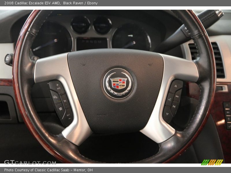 Black Raven / Ebony 2008 Cadillac Escalade ESV AWD