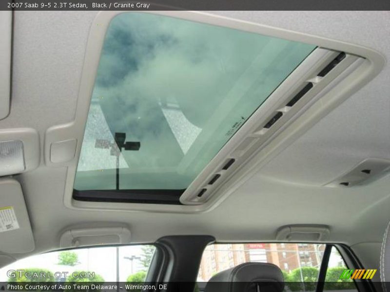 Black / Granite Gray 2007 Saab 9-5 2.3T Sedan
