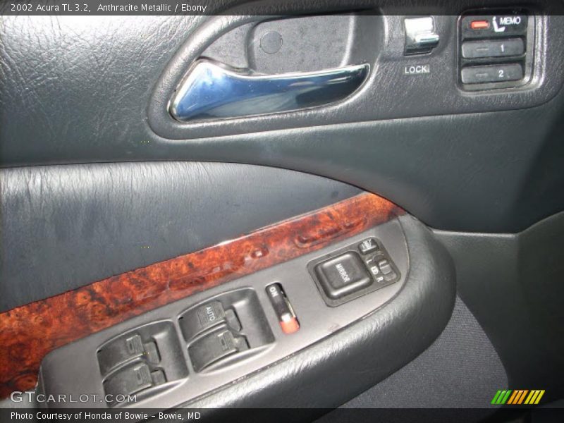 Anthracite Metallic / Ebony 2002 Acura TL 3.2