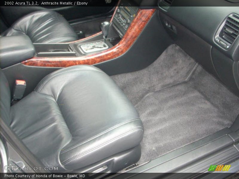 Anthracite Metallic / Ebony 2002 Acura TL 3.2