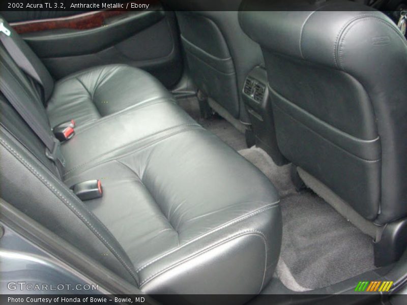 Anthracite Metallic / Ebony 2002 Acura TL 3.2