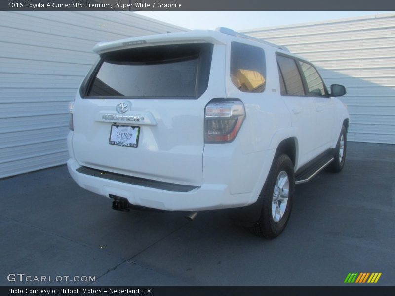 Super White / Graphite 2016 Toyota 4Runner SR5 Premium