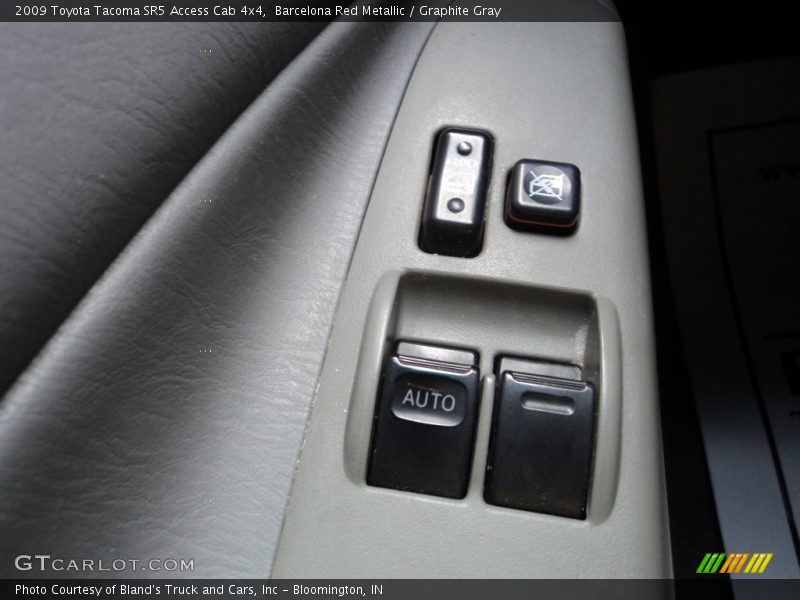 Barcelona Red Metallic / Graphite Gray 2009 Toyota Tacoma SR5 Access Cab 4x4