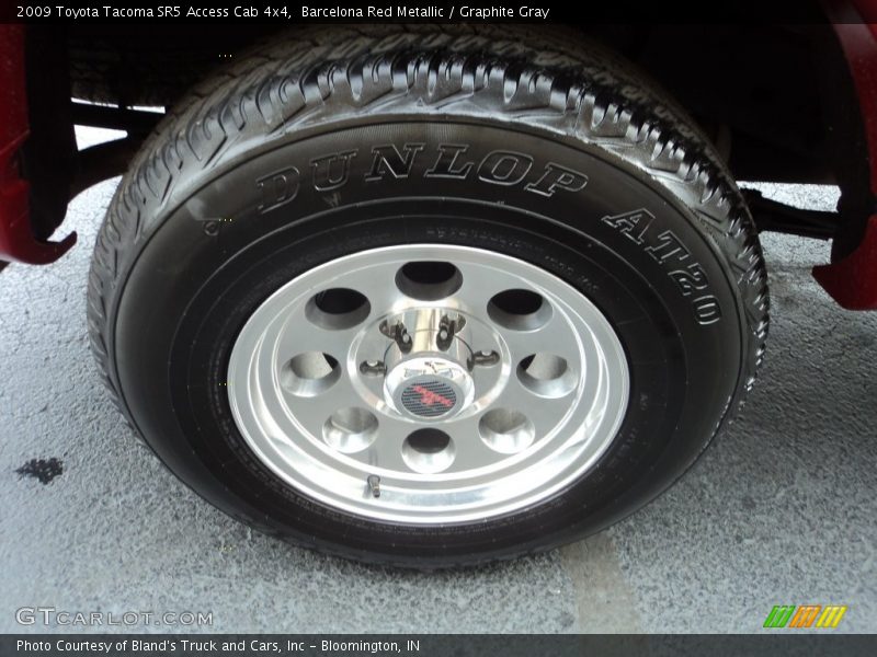 Barcelona Red Metallic / Graphite Gray 2009 Toyota Tacoma SR5 Access Cab 4x4