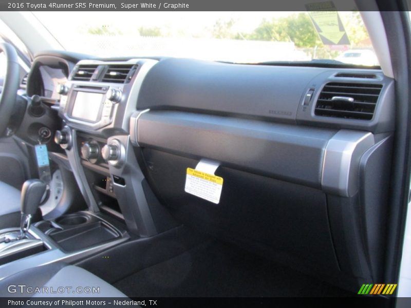 Super White / Graphite 2016 Toyota 4Runner SR5 Premium