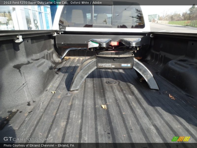Oxford White / Adobe 2013 Ford F250 Super Duty Lariat Crew Cab