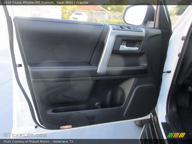 Super White / Graphite 2016 Toyota 4Runner SR5 Premium