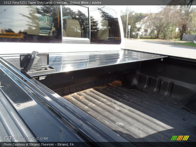 Oxford White / Adobe 2013 Ford F250 Super Duty Lariat Crew Cab