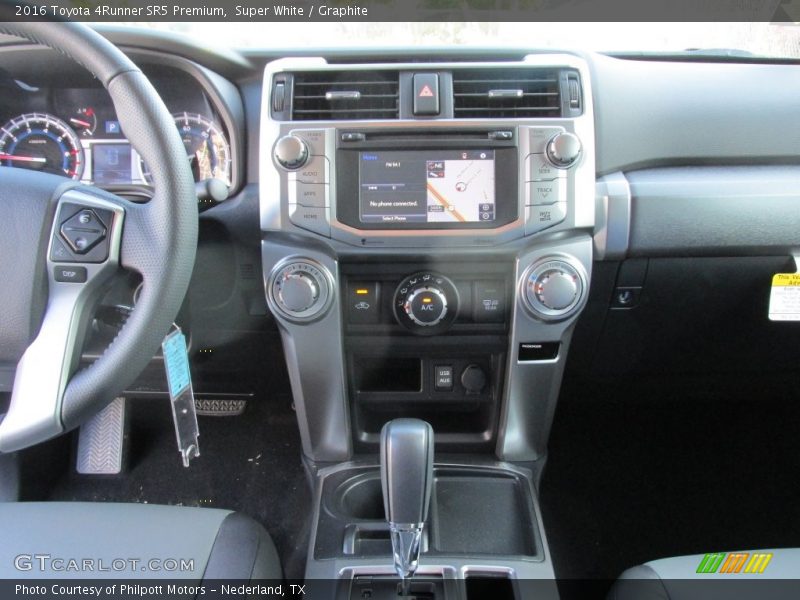 Super White / Graphite 2016 Toyota 4Runner SR5 Premium