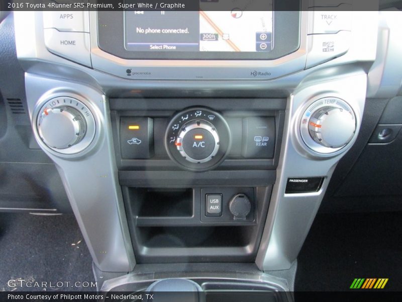 Super White / Graphite 2016 Toyota 4Runner SR5 Premium