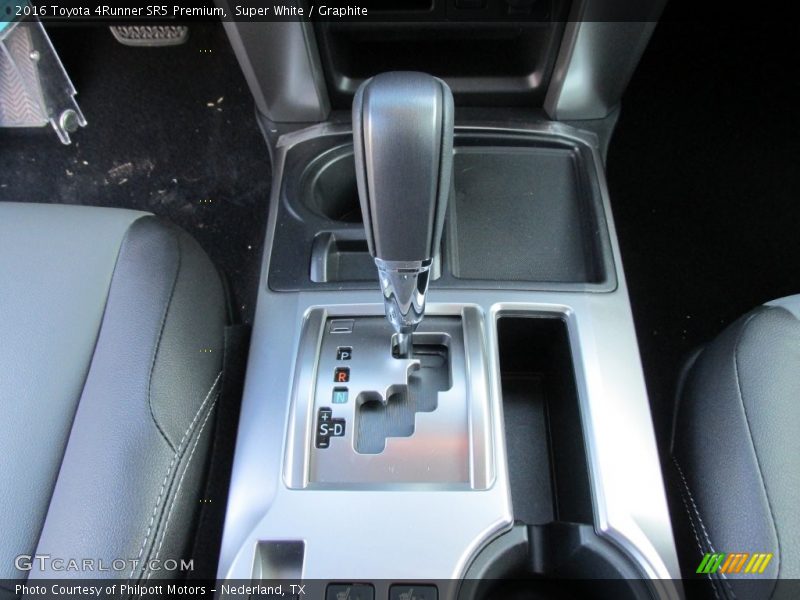 Super White / Graphite 2016 Toyota 4Runner SR5 Premium