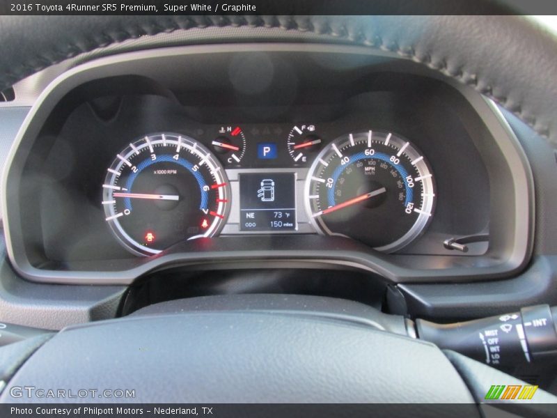 Super White / Graphite 2016 Toyota 4Runner SR5 Premium