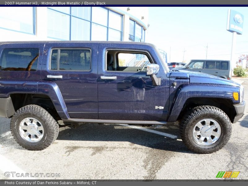 Midnight Blue Metallic / Ebony Black 2007 Hummer H3
