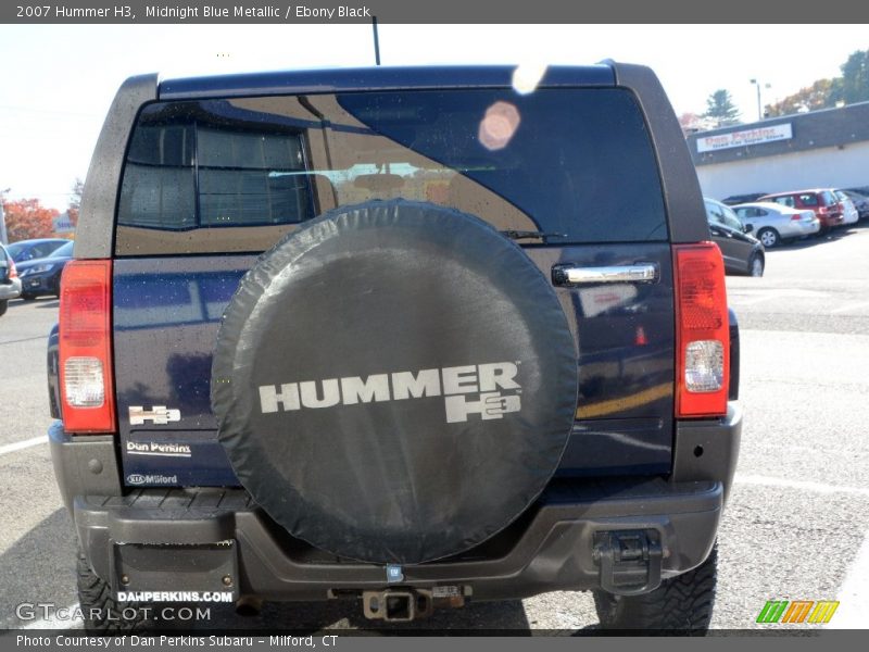 Midnight Blue Metallic / Ebony Black 2007 Hummer H3