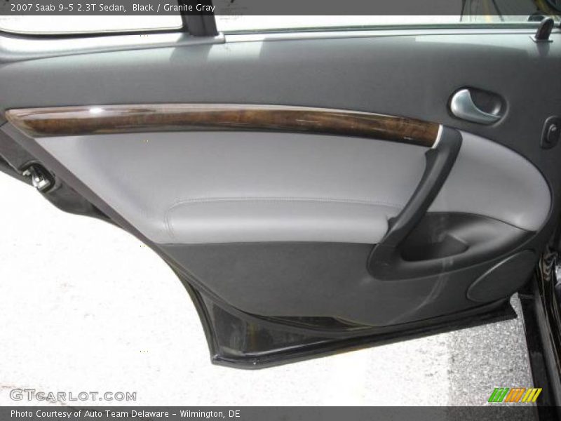 Black / Granite Gray 2007 Saab 9-5 2.3T Sedan